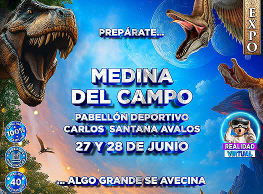 "Criaturas Jurásicas" en Medina del Campo