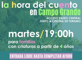 La Hora del Cuento en la Biblioteca del Campo Grande