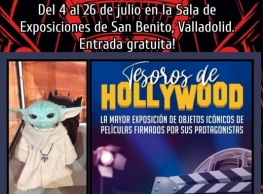 "Tesoros de Hollywood" en la Sala de Exposiciones de San Benito "Tesoros de Hollywood" en la Sala de Exposiciones de San Benito