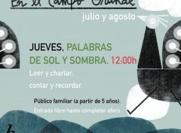 "Palabras de sol y sombra" en la Biblioteca del Campo Grande "Palabras de sol y sombra" en la Biblioteca del Campo Grande