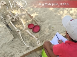 Taller "Pequeños arqueólogos" en la Villa Romana La Olmeda