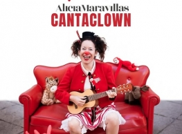 Alicia Maravillas presenta "Cantaclown" en Viana de Cega 