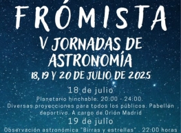 Jornadas de Astronomía en Frómista