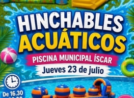 Hinchables acuáticos en Íscar Hinchables acuáticos en Íscar