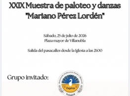 XXIXI Muestra de Paloteo y Danzas XXIXI Muestra de Paloteo y Danzas
