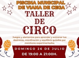 Taller de Circo en Viana de Cega Taller de Circo en Viana de Cega