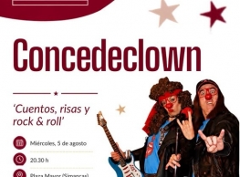 Concedeclown presenta "Cuentos, risas y rock n´roll"