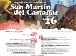 Fiestas Patronales 2026 en San Martín del Castañar Fiestas Patronales 2026 en San Martín del Castañar