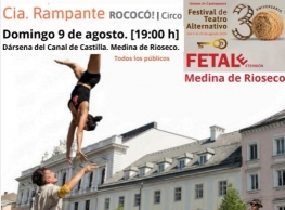 Cia. Rampante presenta "Rococó!" en Medina de Rioseco Cia. Rampante presenta "Rococó!" en Medina de Rioseco