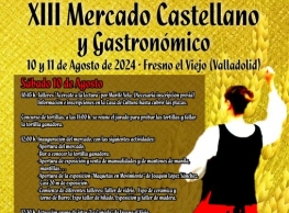 XIII Mercado Castellano y Gastronómico en Fresno el Viejo
