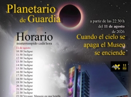 Planetario de Guardia en el Museo de la Ciencia Planetario de Guardia en el Museo de la Ciencia