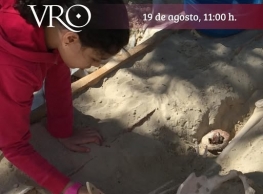 Taller "Pequeños arqueólogos" en la Villa Romana La Olmeda