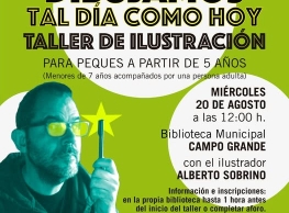Dibujamosmos en la Biblioteca del Campo Grande