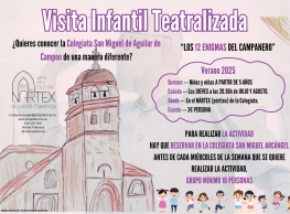 Visita infantil teatralizada en Aguilar de Campoo