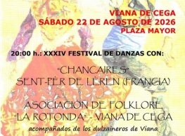 Festival Nacional de Danzas en Viana de Cega 