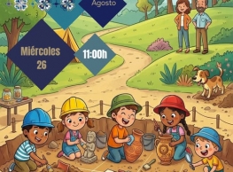 Taller "Pequeños Arqueólogos" en la Villa Romana La Olmeda