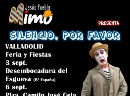 Jesús Puebla Mimo presenta "Silencio por favor"