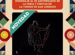 Espectáculo de drones Feria y Fiestas de la Virgen de San Lorenzo 2025