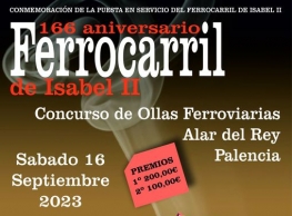 166 aniversario Ferrocarril Isabel II en Alar del Rey