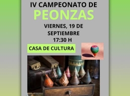 Campeonato de Peonzas en La Cistérniga