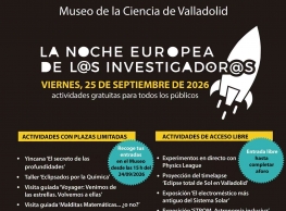 "La Noche Europea de l@s Investigador@s 2026" "La Noche Europea de l@s Investigador@s 2026"