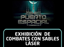 Exhibición en el "Puerto Espacial" en Valoria la Buena