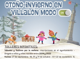 Talleres infantiles en Villalón de Campos