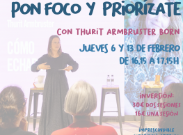 "Pon foco y priorízate" en el Puente Azul