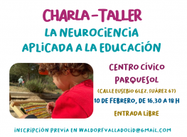 Charla Taller "La neurociencia aplicada a la educación" 