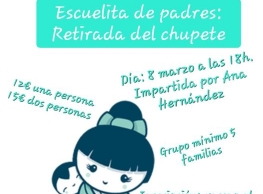 Escuelita de padres "Retirada del chupete" en Mamá Kokeshi