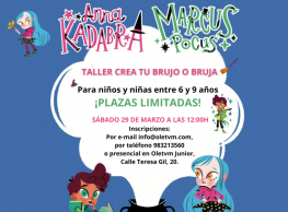 Actividad infantil "Anna Kadabra y Marcus Pocus" en Oletvm