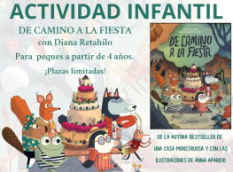 Actividad infantil "De camino a la fiesta" en Oletvm
