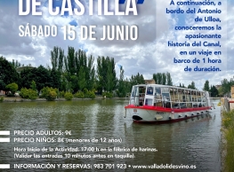 Visita Teatralizada en el Canal de Castilla, Medina de Rioseco