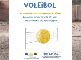 Voleibol en el Puente Azul