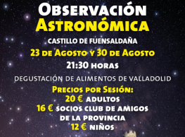 Observaciones Astronómicas en el Castillo de Fuensaldaña