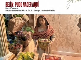 Belén "Pudo nacer aquí" en la Casa Zorrilla