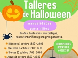 Talleres de Halloween en Villanubla
