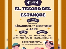 Visita "El tesoro del estanque" en el Campo Grande