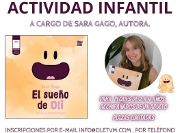 Actividad infantil "El sueño de Oli" en Oletvm