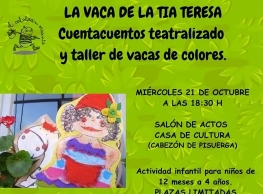 "La vaca de la tía Teresa" en Cabezón de Pisuerga "La vaca de la tía Teresa" en Cabezón de Pisuerga