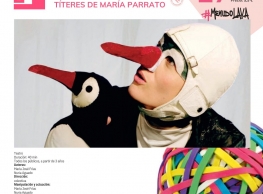 Títeres de María Parrato presenta “Ping. El pájaro que no sabía volar”