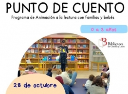 “Punto de cuento” en la Biblioteca Publica de Castilla y León