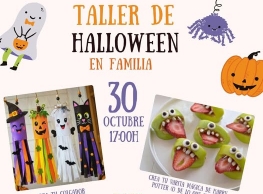 Taller de Halloween en familia en la Escuela Infantil Trompita