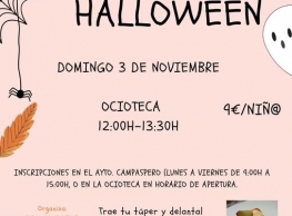 Taller de Halloween en Campaspero