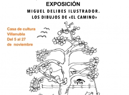Exposición "Miguel Delibes Ilustrador" en la Casa de Cultura de Villanubla