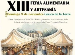Feria Alimentaria y Artesanía en Cevico Navero