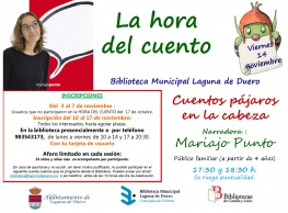 La Hora del Cuento en Laguna de Duero
