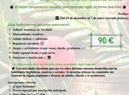 "Christmas Camp" en Academia Athenea