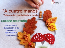 Taller de creatividad en familia en la Biblioteca Pública de Castilla y León