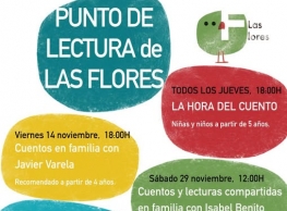 Actividades en el Punto de Lectura de Las Flores